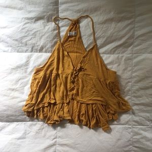 Urban Outfitters Mustard Yellow Tank Top